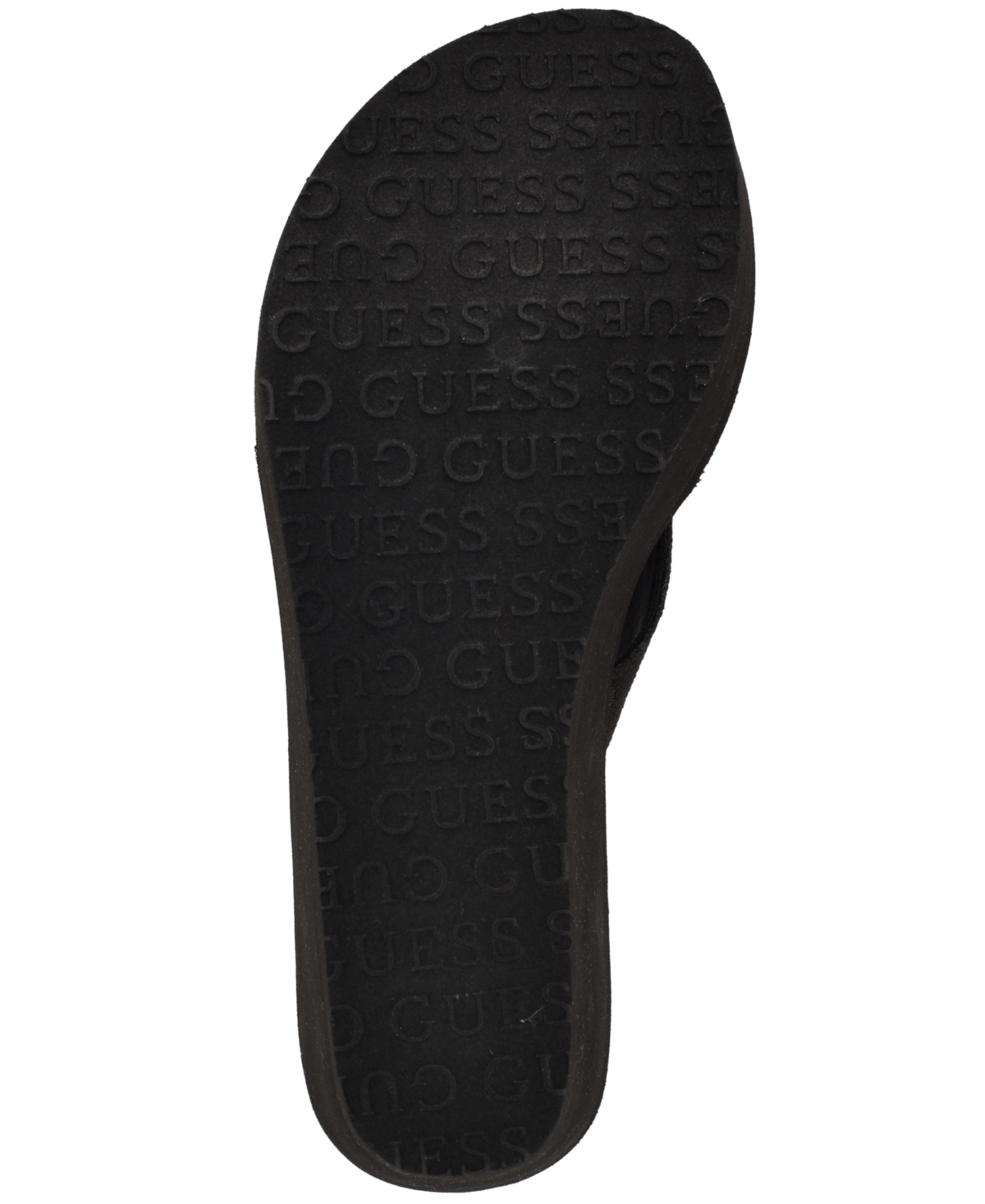 Guess Women's Shai Embellished Logo Eva High Wedge Sandal