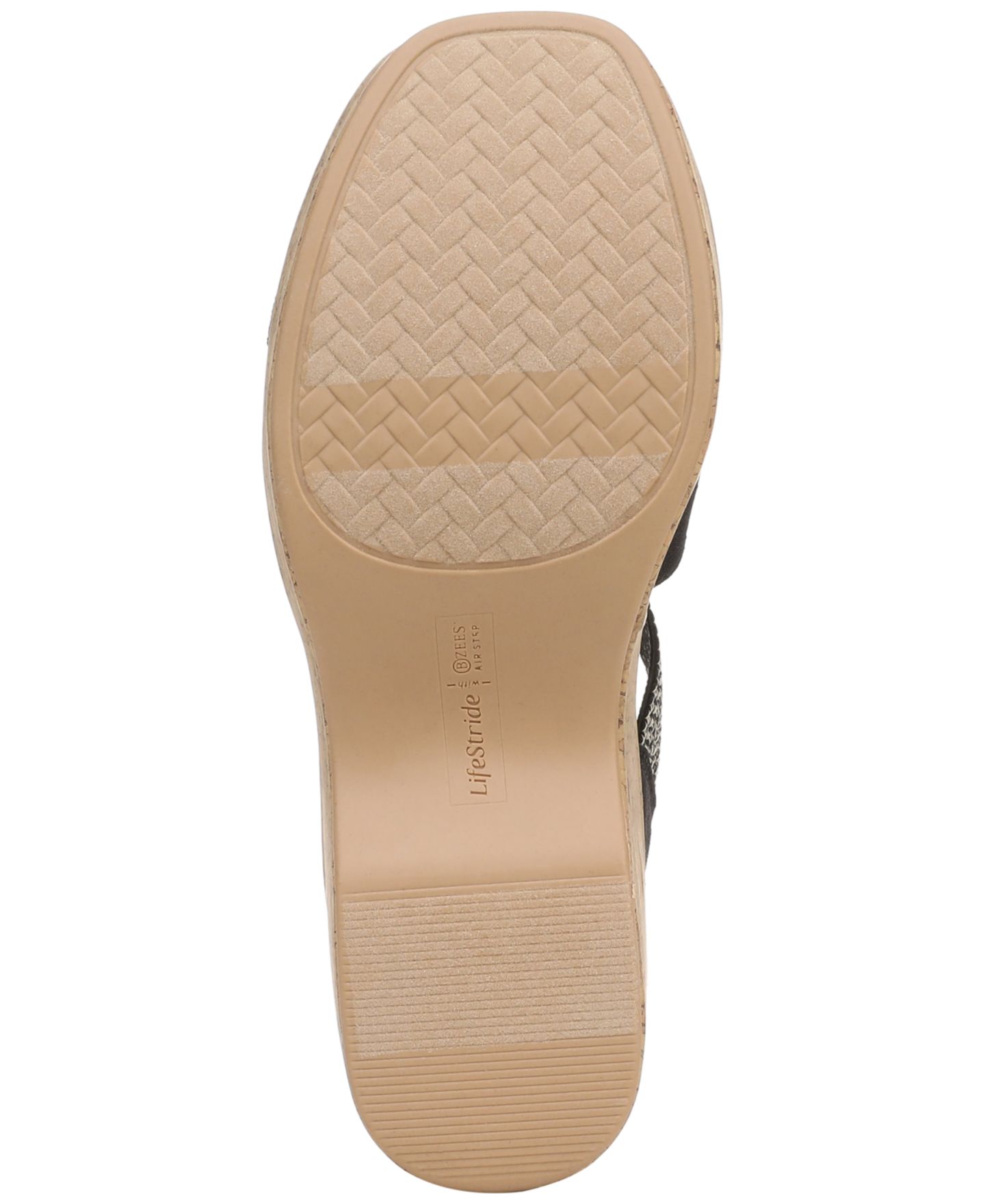 Женские сандалии LifeStride Verity Slingback, цвет: Чёрный разноцветный джинсовый — фото 5
