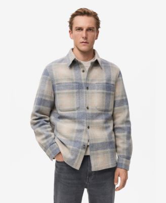 Men's Check Flannel Overshirt