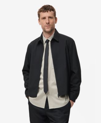 Men's Pockets Straight-Fit Jacket