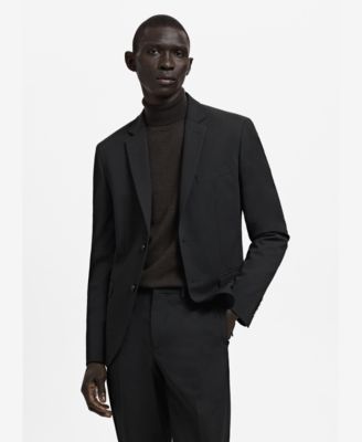 Men's Stretch Fabric Super Slim-Fit Suit Jacket