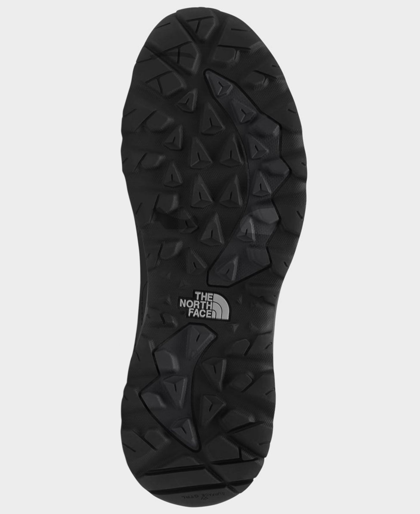 Мужские кроссовки The North Face Hedgehog 3 Rugged Waterproof Lace-Up, цвет: Чёрный / Асфальтовый серый — фото 4