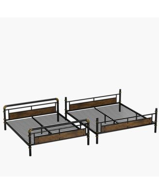 Full XL/Queen Metal Bunk Bed
