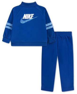 Baby Boys' Oversized Jacket and Logo Detail Pants, 2-Piece Set