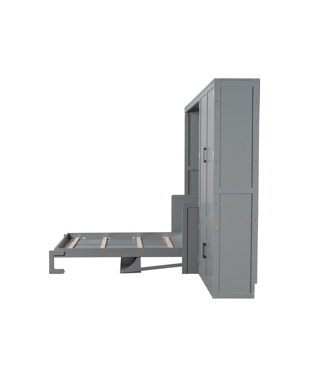 Streamdale Furniture Queen Murphy Bed Wall with Closet.