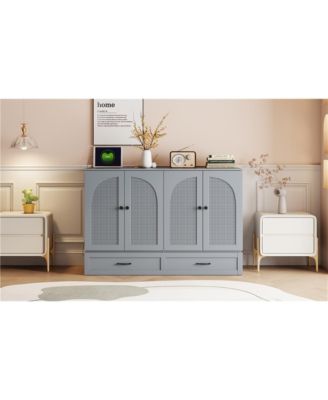 Full Size Murphy Bed with Large Drawers