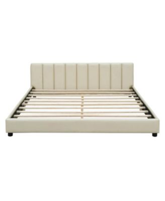 Queen/Twin XL Upholstered Platform Bed