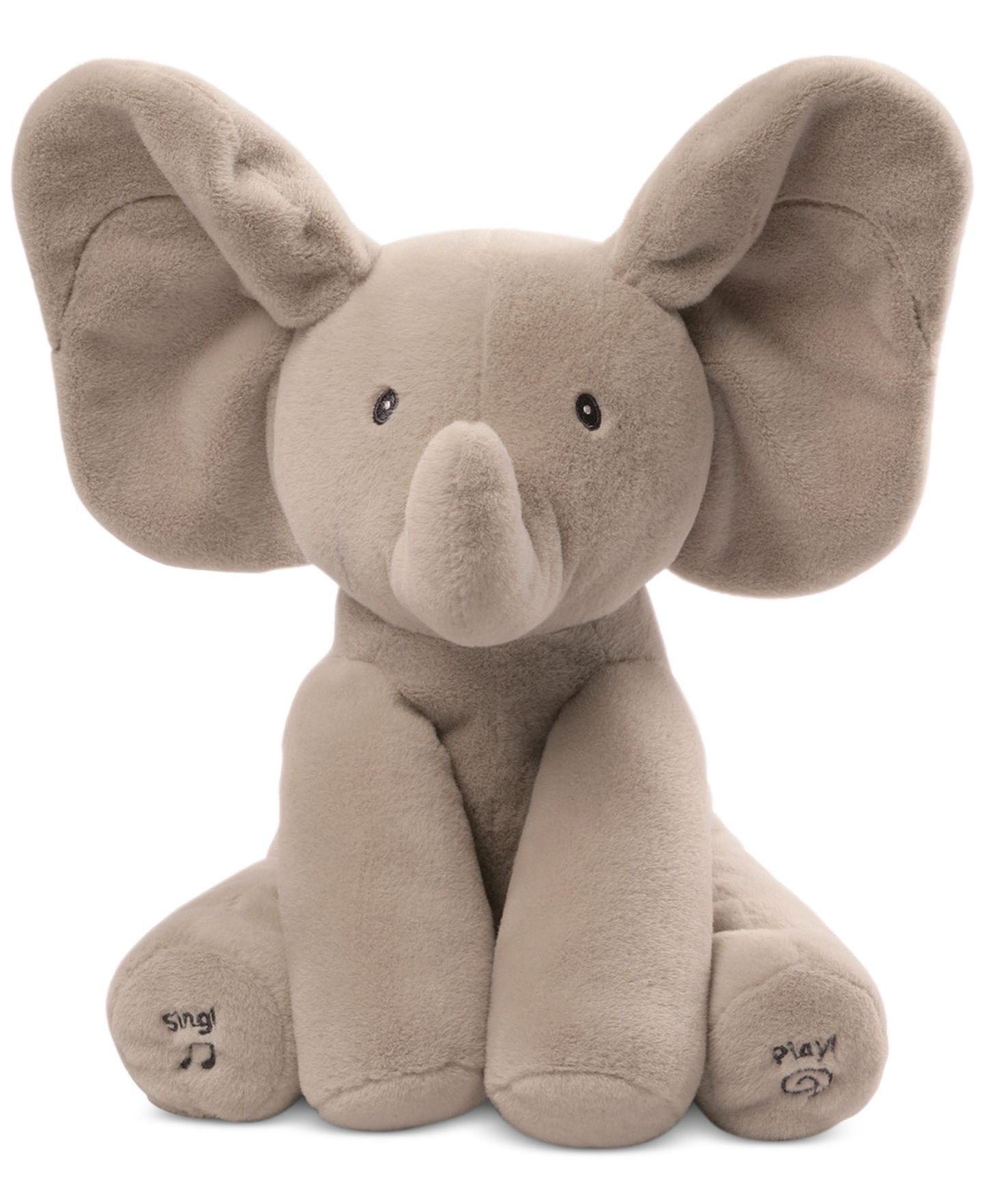 Детская мягкая игрушка Gund® Flappy the Elephant 12" Musical Animated Plush — фото 1