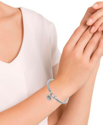 Crystal Stone Tree of Life Charm Bangle