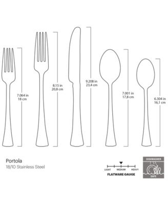 Portola 20 Piece Flatware Set, Service for 4