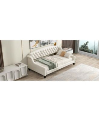Modern Luxury Tufted Button Daybed,Twin