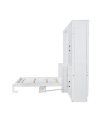 Queen Size Murphy Bed Wall Bed with Closet