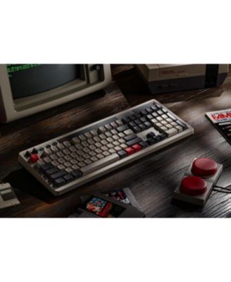 Retro Wireless Gaming Mechanical Keyboard with Number Pad for Windows and Android - N Edition