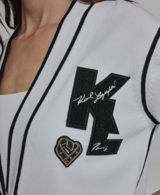 Women's Long-Sleeve Varsity Cardigan