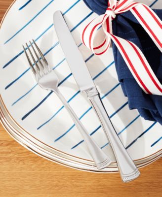 Portola 65 Pc Flatware Set, Service for 12 