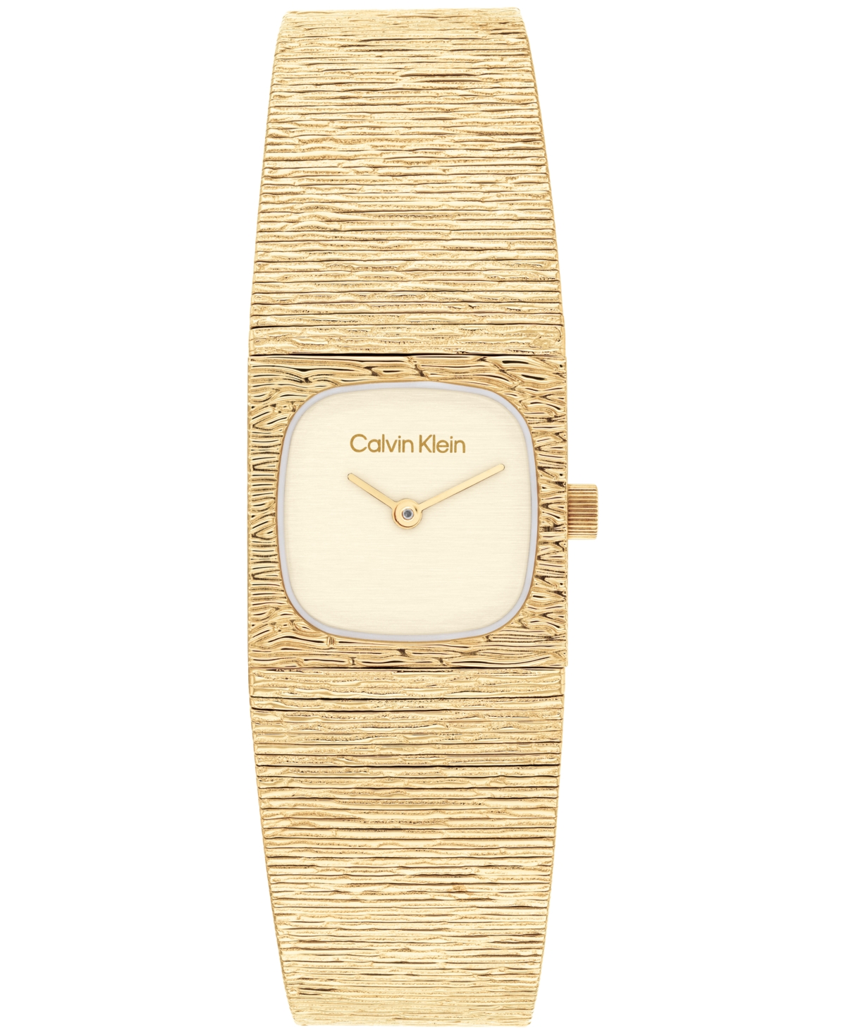 Calvin Klein Women's Sophisticated Gold Tone Stainless Steel Bracelet Watch, 20mm