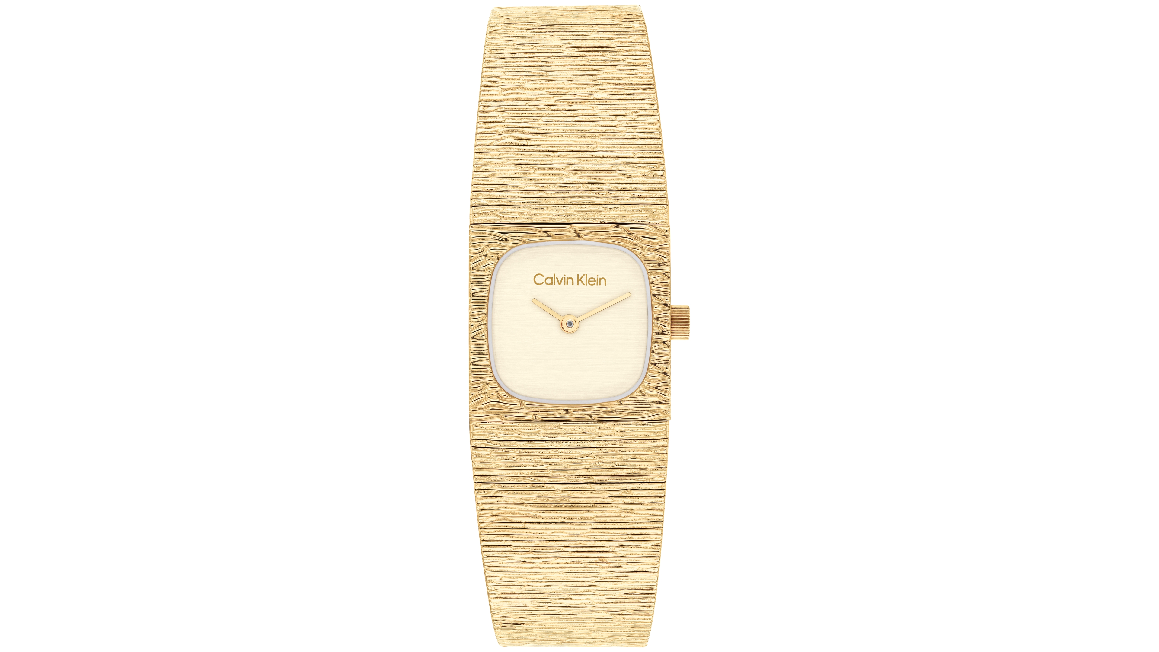 Calvin Klein Women's Sophisticated Gold Tone Stainless Steel Bracelet Watch, 20mm
