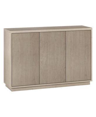 Alston 48" Wide Rectangular Fluted Buffet Table
