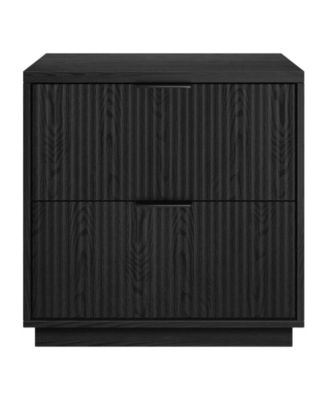 Yarden 24" Wide Rectangular Fluted Nightstand