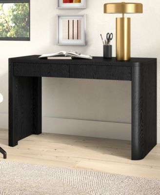 Palmera 47.5" Wide Rectangular Fluted Desk