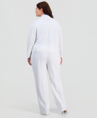 Plus Size Cropped Kissing-Front Shrug