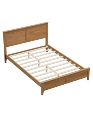Solid Wood Full Platform Bed