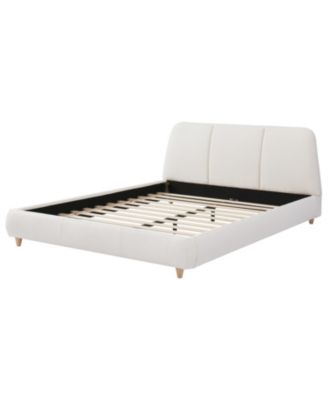 White Upholstered Bed Frame