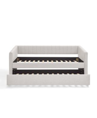 Twin Daybed with Trundle Linen Daybed