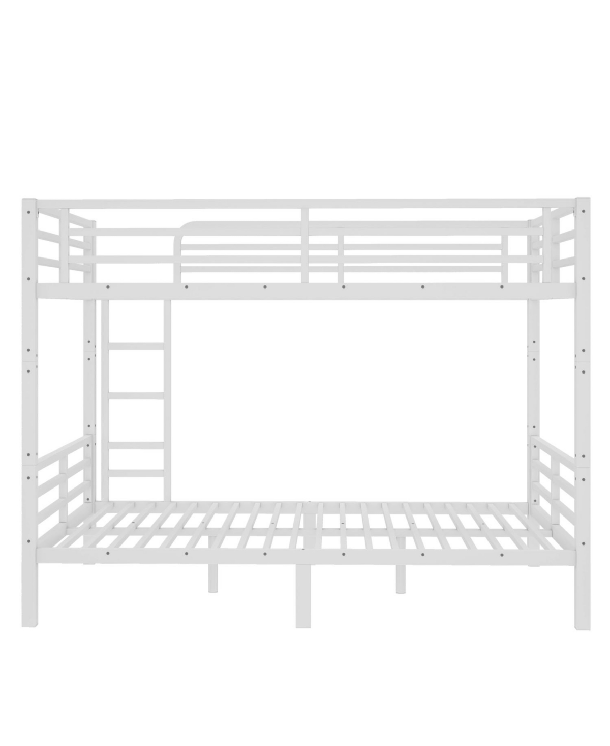 Streamdale Furniture Full Xl over Full Xl Metal Bunk Bed