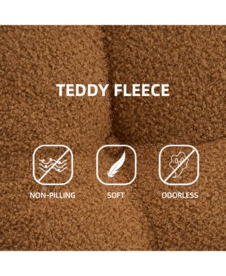 Caramel Rocking Chair with Footrest