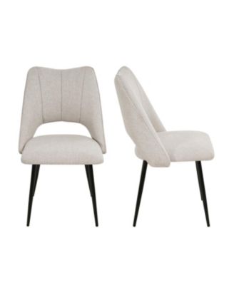 Modern Beige 4-Chair Dining Set