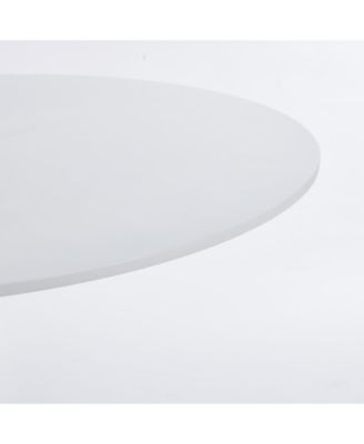  White Tulip Dining Table - Mid-Century Modern