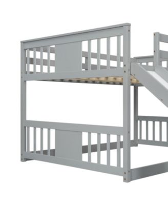 Full Over Full Bunk Bed with Ladder