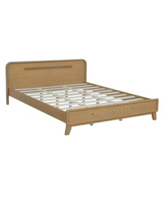 Streamdale Pine Queen Bed - Solid Wood, No Box Spring