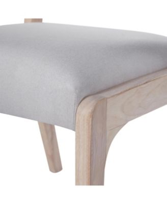 Modern Farmhouse Dining Chairs, Set of 2, Beige