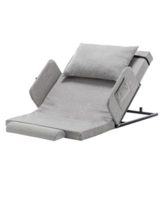 Adjustable Bed Backrest w/ Rails - 300lbs, 4-68 Lift