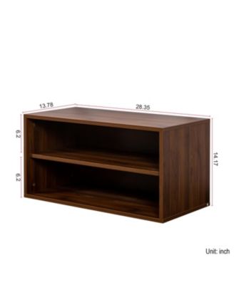24-Inch Wood Stackable Mounted Storage Cabinet