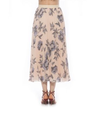 Women's Kesia Midi Pleated Skirt