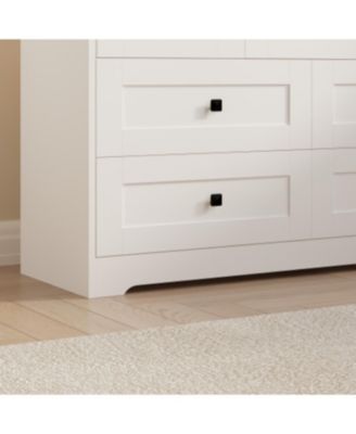 Streamdale Chest Of Drawer with 7 drawers white color farm door