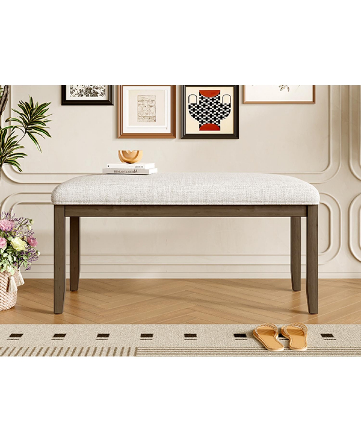 Streamdale Furniture Upholstered Entryway/Bedroom Bench