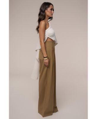 Women's Polished Pleat Trouser