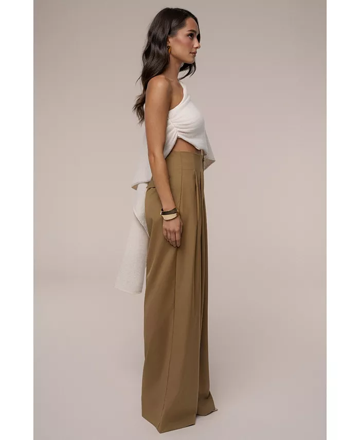 Women's Polished Pleat Trouser - thumbnail 5