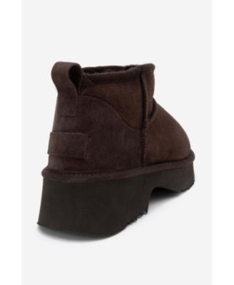 Women Ary Leather Platform Boot