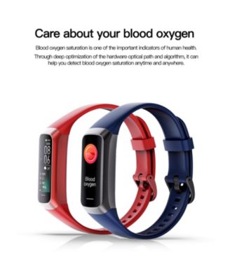 AMOLED Health Smart Band: HD Display + Bluetooth + Full Health Monitoring