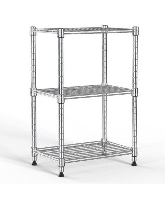 Heavy Duty Storage Shelving Unit, Adjustable Metal Wire Racks Standing Shelf