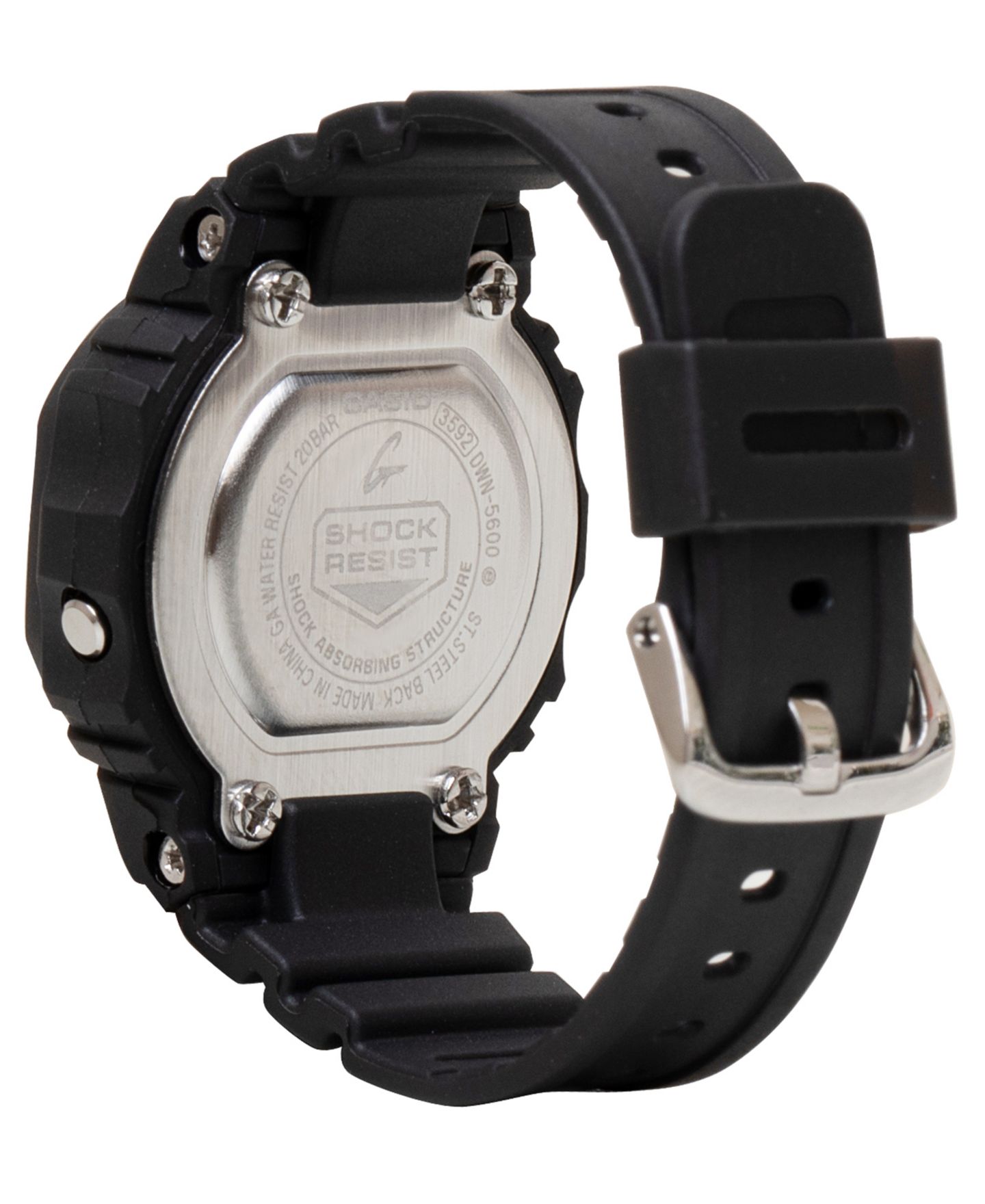 Мужские часы G-Shock Japanese Quartz Black Resin Watch, 20mm — фото 3