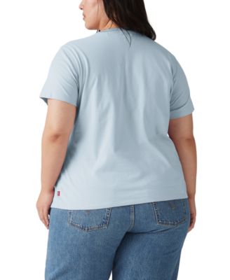 Plus Size Graphic Print Crewneck T-Shirt