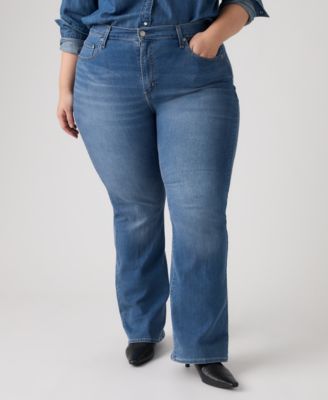Plus Size High-Rise Boot-Cut Jeans
