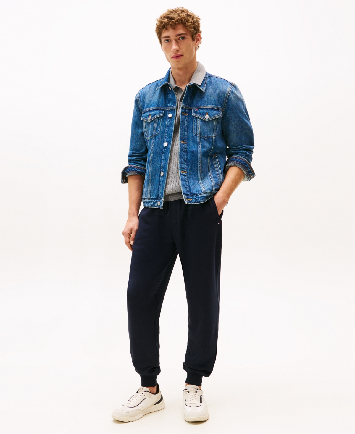 Tommy Hilfiger Men's Flag Logo Sweatpants