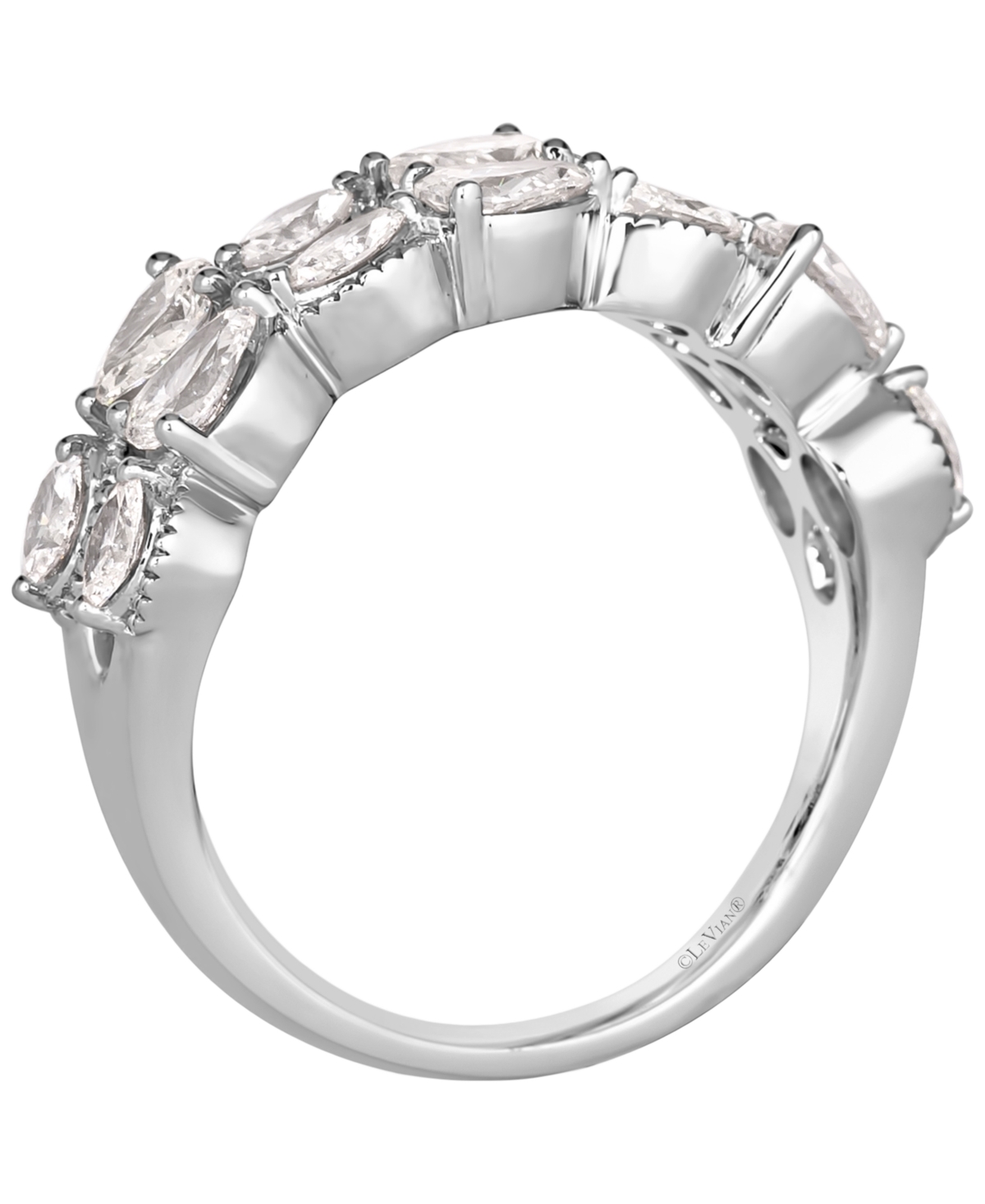 Le Vian Vanilla Diamond Couture Ring (1.18 ct. t.w.) in Platinum